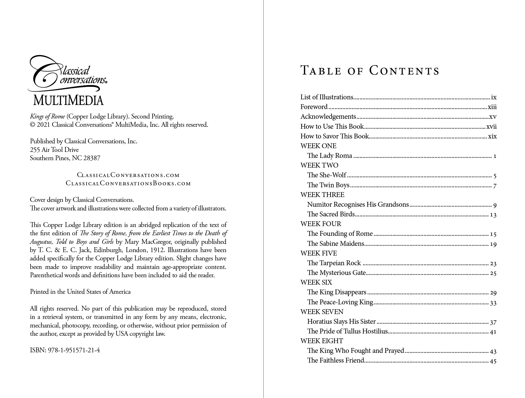 Copper Lodge Library: KINGS OF ROME - Image 3
