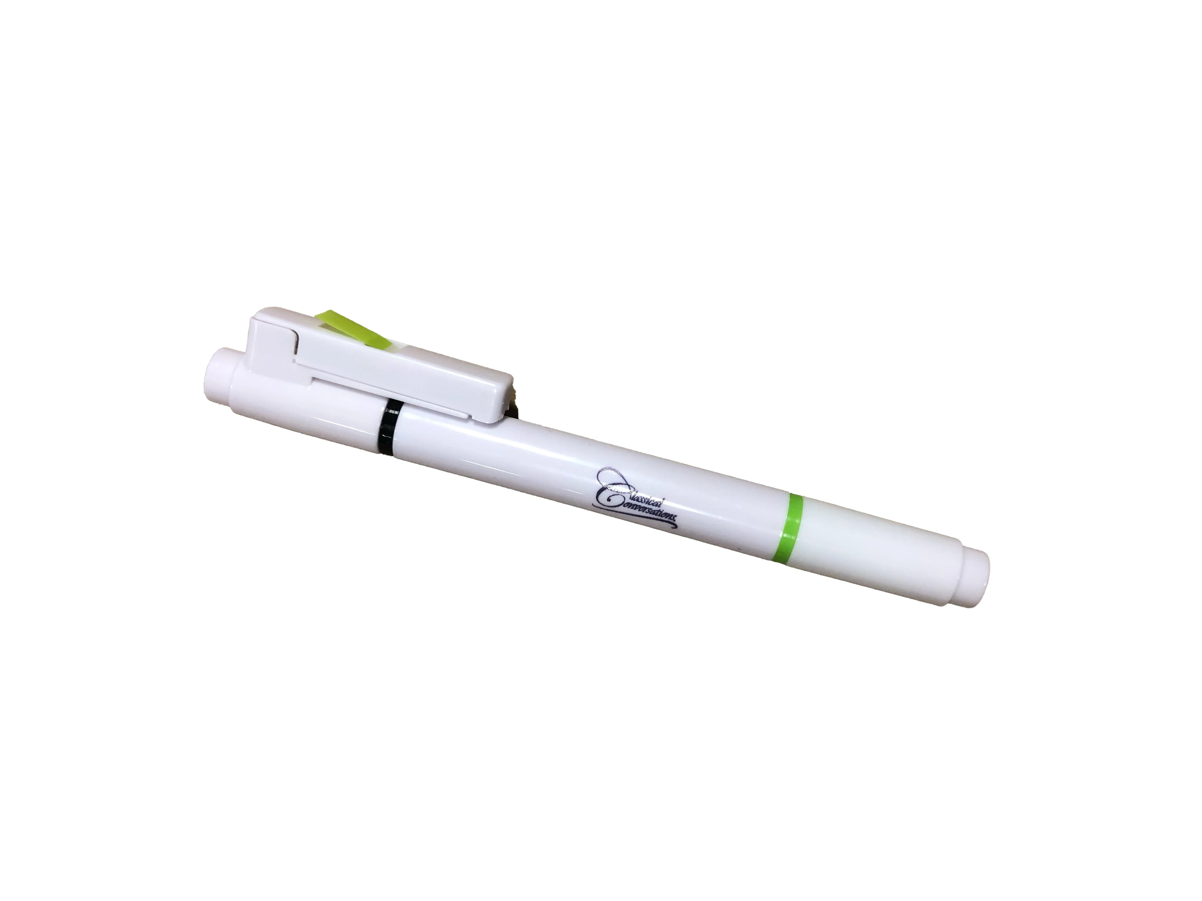 CC Pen with Blue Highlighter and Flags - Image 3